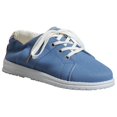 thumbnail image 2 of LSLJS Grandes Chaussures pour Femmes à Lacets à Bout Rond Décontractées Légères en Toile Bonbon Type Planche/chaussures de Sport, Chaussures Plates, 2 of 4
