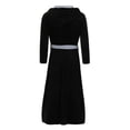 thumbnail image 2 of Intimates Men's Winter Plush Lengthened Shawl Bathrobe Home Clothes Long Sleeved Robe Coat XXXXL, 2 of 5
