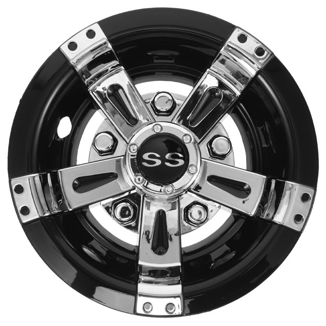 Golf Cart Hubcap Wheel Hubcap Wheel Cover Golf Cart Universal Wheel Hub Decorative Cover Golf Cart Accessory For 10.49 Inch Wheel