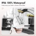 thumbnail image 5 of Rechargeable Electric Shaver for Women - Painless Womans Electric Razor for Legs, Arms, Underarms, Portable Cordless Bikini Trimmer for Women with Wet & Dry Shaver, USB Charge, LED Light, 5 of 5