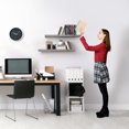 thumbnail image 3 of Sorbus Wall Mounted Floating Shelves for Wall Décor - Large 24 Inch, 3 Pack, Gray, 3 of 6