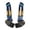 Blue, variant on jinwen 2Pcs Folding Motorcycle Footpegs Garage Scooter Foot Pegs for 125 150cc Golden