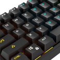 thumbnail image 4 of 61-key Gamer Keyboard Comfortable Green Axis Keyboards Portable Laptop Supplies, 4 of 9