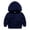 Navy, variant on Toddler Fleece Pullover Hoodies, Kids Boys Girls Long Sleeve Hooded Sweatshirts with Pockets Casual Loose Solid Color Fall Winter Hoodie Tops Sweaters Orange 5-6T