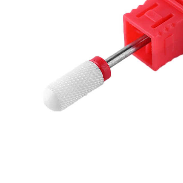 kurtrusly Ceramic Nail Drill Bit Electric Nail Grinding Machine Bits Manicure Art Tools Grinding Head