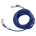 thumbnail image 1 of Double Head Bite  Outdoor Camping Leash, Premium Steel Wire, Large Range Motion, Suitable For Small, Medium, Large Dogs, Made Of Steel Wire, PVC, Ideal For, 1 of 8