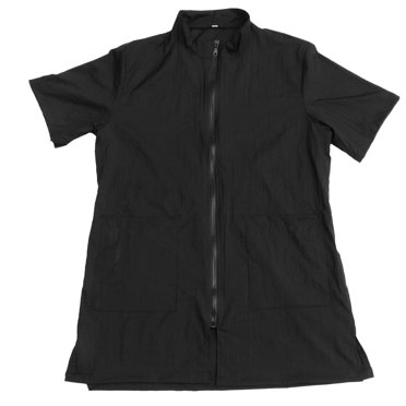 Waterproof Pet Cosmetologist Clothes Pet Salon Grooming Apron Beautician Bath Uniform for Home Outdoor (Black, Size XL)