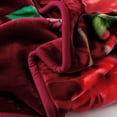 thumbnail image 4 of JML Soft Plush Fleece Blanket for Bed Queen 75"x87" 5lb,2 Ply Raschel Blanket Virgin Mary/Flower, 4 of 5