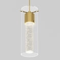 thumbnail image 2 of Artika Essence Modern LED 1-Light Pendant Light Fixture, Gold, 2 of 5