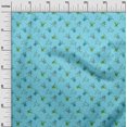 thumbnail image 3 of oneOone Cotton Silk Light Blue Fabric Ocean Turtles Sewing Craft Projects Fabric Prints By Yard 42 Inch Wide, 3 of 4