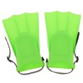 thumbnail image 1 of Kids Adjustable Flippers Fins Swimming Diving Learning Tools (Green), 1 of 6