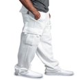 thumbnail image 2 of Men‘s Casual Gym Cargo Combat Straight Loose Jogger Sweat Track Pants, 2 of 4