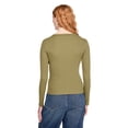 thumbnail image 3 of George Women's Long-Sleeve Rib T-Shirt, 3 of 6