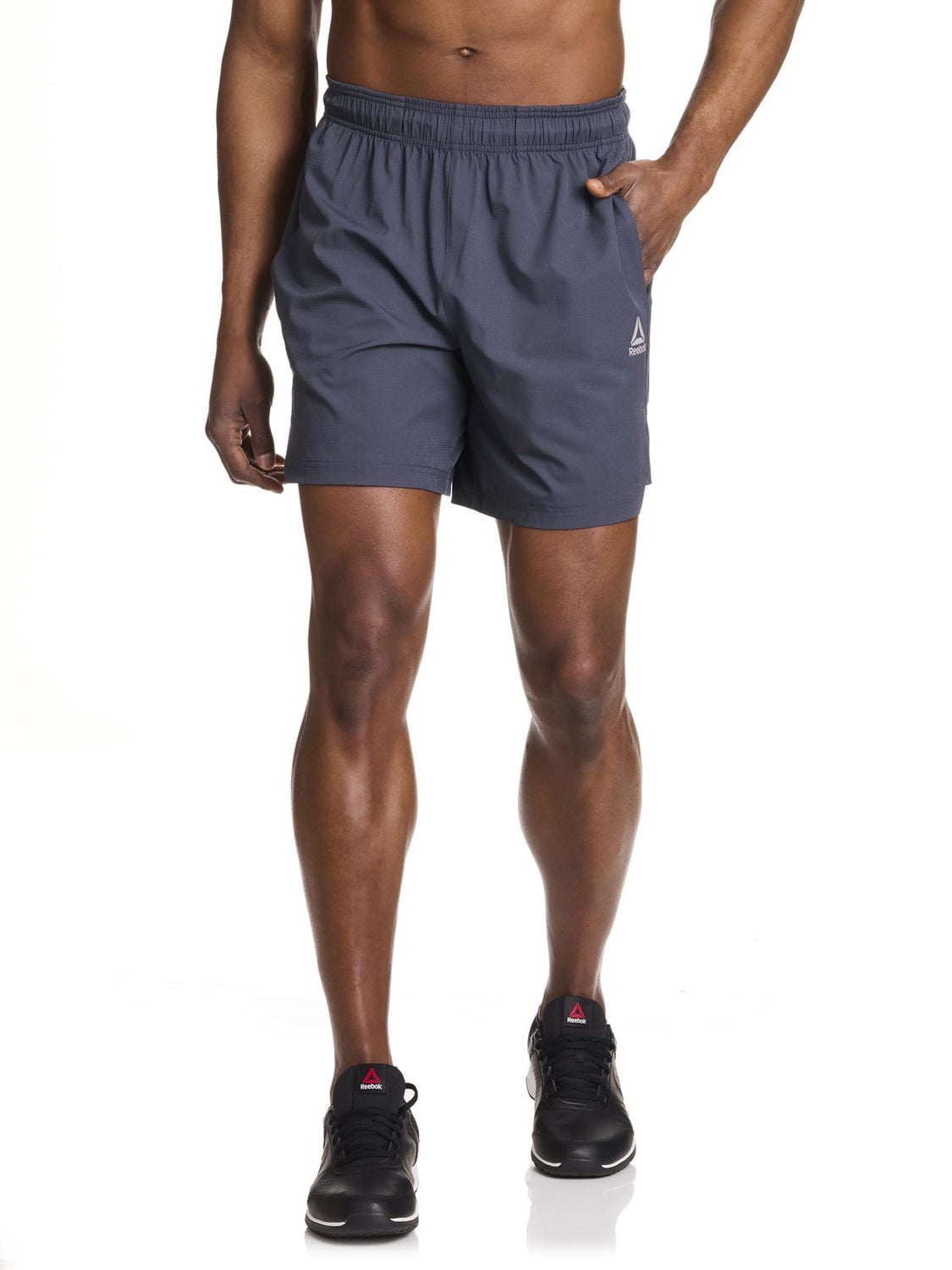Reebok Men's Pace Breaker Training Short, 7" inseam