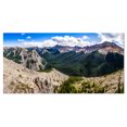 thumbnail image 2 of Rocky Mountains Panorama - Landscape Canvas Art Print, 2 of 3