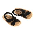 thumbnail image 2 of Baby Sandals Summer Baby Girls Solid Color Soft Sole Shoes, 2 of 6