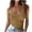 #01Brown tank tops women, variant on Summer Savings Clearance!yoeyez Sleeveless Tops for Women,Tummy Control Tank Tops for Women Women Ribbed Knitted Stretchy Slim Tight Solid Color Low Cut Camis Shirts Green,XL