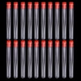 thumbnail image 5 of FRCOLOR Plastic test tube Plastic Test Tubes with Screw Tops for Storage Chemically Resistant Red Color 60*12mm,2.36"X0.47"(LxW), 5 of 5