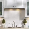 thumbnail image 4 of FASÃ„DE Traditional Style/Pattern 1 Decorative Vinyl 18in x 24in Backsplash Panel in Matte White (5 Pack), 4 of 15
