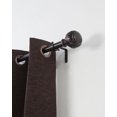 thumbnail image 2 of ENSEMBLE DE TRINGLE À RIDEAUX HOMETRENDS, DIAMÈTRE DE 1", LONGUEUR 60 À 144", BRONZE, 2 of 2