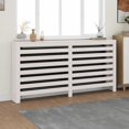 thumbnail image 1 of vidaXL Radiator Cover White 169x19x84 cm Solid Wood Pine, 1 of 5