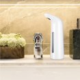 thumbnail image 2 of QualitChoice Soap Dispenser Touchless Refill Soaps Pump Battery Operated Sensor Liquid Dispensers Foam Dispensing Tool Bathroom Washroom Porcelain White, 2 of 6