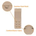 thumbnail image 4 of INSPIRE CHIC Women's Elastic Bra Hook Extensions 3 Rows, 4 of 6