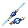 thumbnail image 1 of SharkTRUE Épée Lumineuse, Sabre Laser à Double Tranchant à Rotation de Feu, Télescopique à Double Tête, pour Rave, Cosplay et Exposition, 1 of 8
