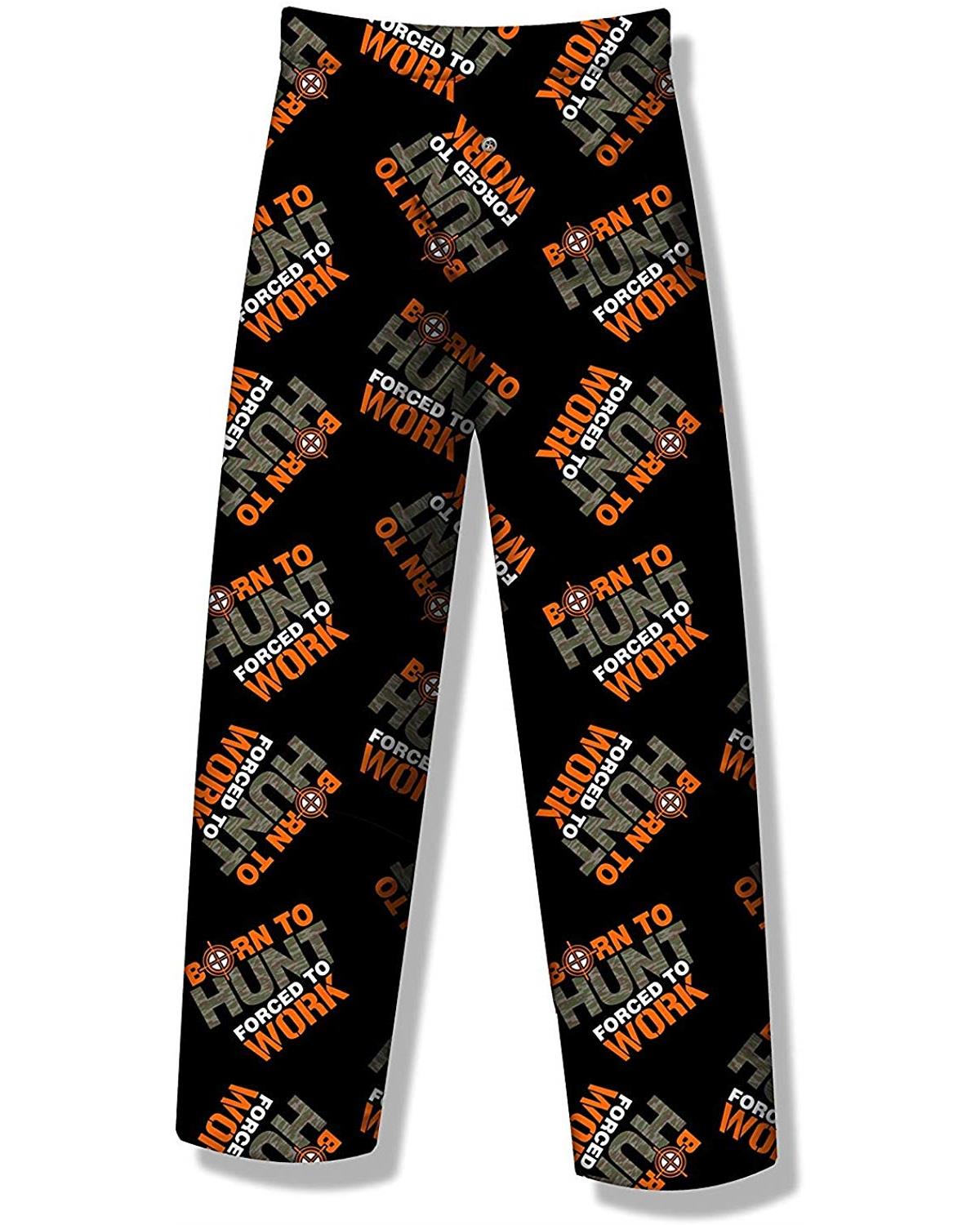 Men's Fun Lounge Pants Boxers Printed Pajama Graphic Pants Loungewear