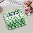 thumbnail image 3 of FHBVT Office Calculator 12-Digit LCD Calculator Flexible Candy Color Keyboard Automatic Power Saving Non-Slip Pad Home Office Financial Calculation Accounting Desk Tool Financial Planning Calculator, 3 of 6