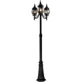 thumbnail image 2 of Artcraft Lighting Classico Lanterne et Poteau d'Extérieur à 3 Lumières, 2 of 2