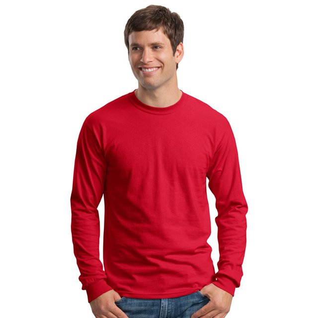 Gildan Gd Tee Ultra Ctn L/S 6 Oz