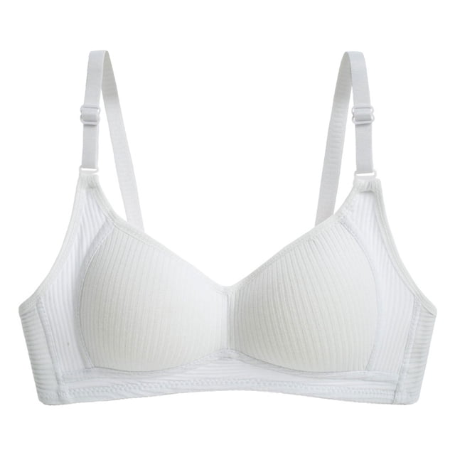 Timegard Wireless Bras for Women Adjustable Strap Full Support Breathable Comfort Summer Everyday Bras