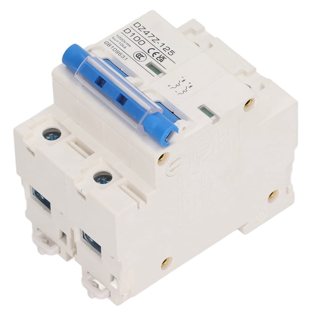 DC Circuit Breaker 2P DZ47Z 100A 10KA Breaking Capacity DIN Rail Installation for Solar PV System 1000V Sensitive Response