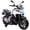 White, variant on Qaba Honda Licensed 12V Electric Motorcycle with Headlights Music, Blue