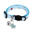 thumbnail image 2 of Fragmented Cat Ribbon Cat Collar Fresh Little Fragmented Cat Ribbon Cat Collar, 4x14x2 cm, Blue, 2 of 9