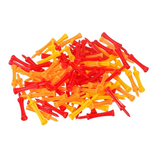 Almencla 100 Pcs Accessoires de Club de Golf Réutilisables pour Cour Arrière Débutant Entraînement Couleurs Mixtes