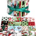 thumbnail image 2 of Jelly Rolls for Quilting, Jelly Roll Fabric Strips for Quilting, Pre-Cut Jelly Roll Fabric in Vivid Colors, Jelly Rolls for Quilting Clearance, Fabric Jelly Rolls with Different Patterns, 2 of 4