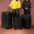 thumbnail image 3 of 3-Piece Hardside Luggage Set: 28 Inch, 24 Inch Large Suitcases with wheels and 20 Inch Carry On Luggage, 3 of 10