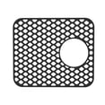 thumbnail image 1 of Binwennn Countertop Dish Rack Self Draining Dish Rack Silicone Kitchen Protector Mat Folding Heat Non Kitchen Mats Grid Accessory Grey For Bottom Of Farmhouse Stainless Steel Porcelain, 1 of 8