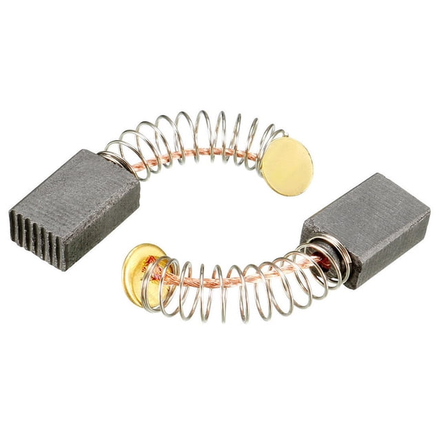 2Pcs Carbon Brushes For Electric Motors 13Mm X 8 X 5Mm Replacement Part