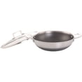 thumbnail image 2 of Wok en acier inoxydable Verka Tri Ply (Karahi) avec couvercle, 28cm, 2 of 3