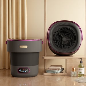 Portable entièrement automatique 13L laveuse avec sécheur à spin - Lave-linge compact pliant avec 3 Modes