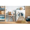thumbnail image 2 of Ahgly Company Tapis d'Intérieur Lavable en Machine Carré Transitionnel Kaki Or, 4 Pieds Carré, 2 of 7