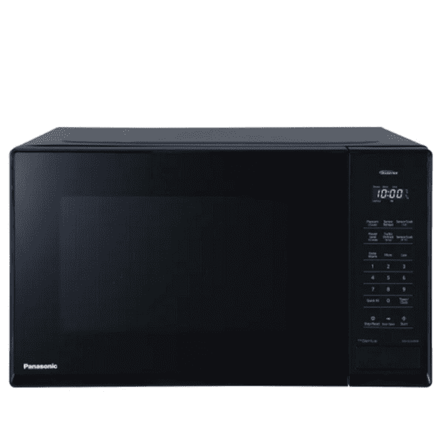 Refurbished Panasonic SCXXMB Countertop Microwave Oven, 1.3 Cu Ft, 1200W, Inverter Technology, White, 13" Turntable