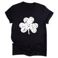 thumbnail image 1 of Birdeem T-Shirt Décontracté pour Femmes à Imprimé de la Saint-Patrick, Chandail à Manches Courtes, Hauts, Chemise, 1 of 5