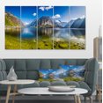 thumbnail image 1 of Crystal Clear Mountain Lake in Alps - Landscape Canvas Art Print, 1 of 3