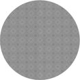 thumbnail image 1 of Ahgly Tapis Rond Lavable en Machine Intérieur Transitionnel Gris Platine, 7 Pieds Rond, 1 of 7