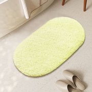 Wuztai Ultra Absorbent Bathroom Rug Mat, Extra Soft Quick Dry Non Slip Bath Mats for Floor, Machine Washable Microfiber Foam Bathroom Carpet for Tub Shower Living Room Entryway