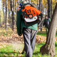 thumbnail image 2 of Jubilant 1 Set Leaf Blower High Power 2 Stroke Strong Wind Force ABS Backpack Snow Blower for Garden, 2 of 7
